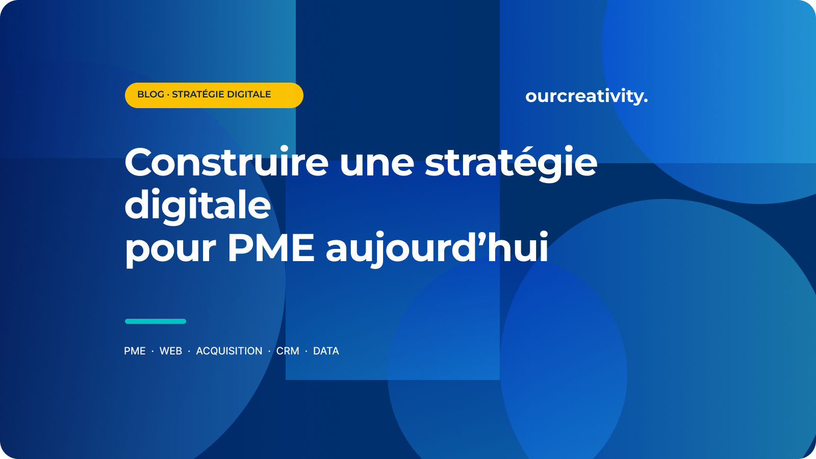Illustration de l’article « Construire une stratégie digitale pour PME aujourd’hui »