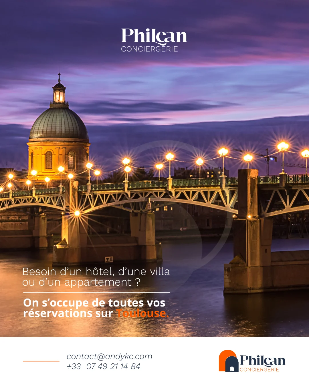 Galerie — Philean Conciergerie | Une identité visuelle inspirée par l’accueil