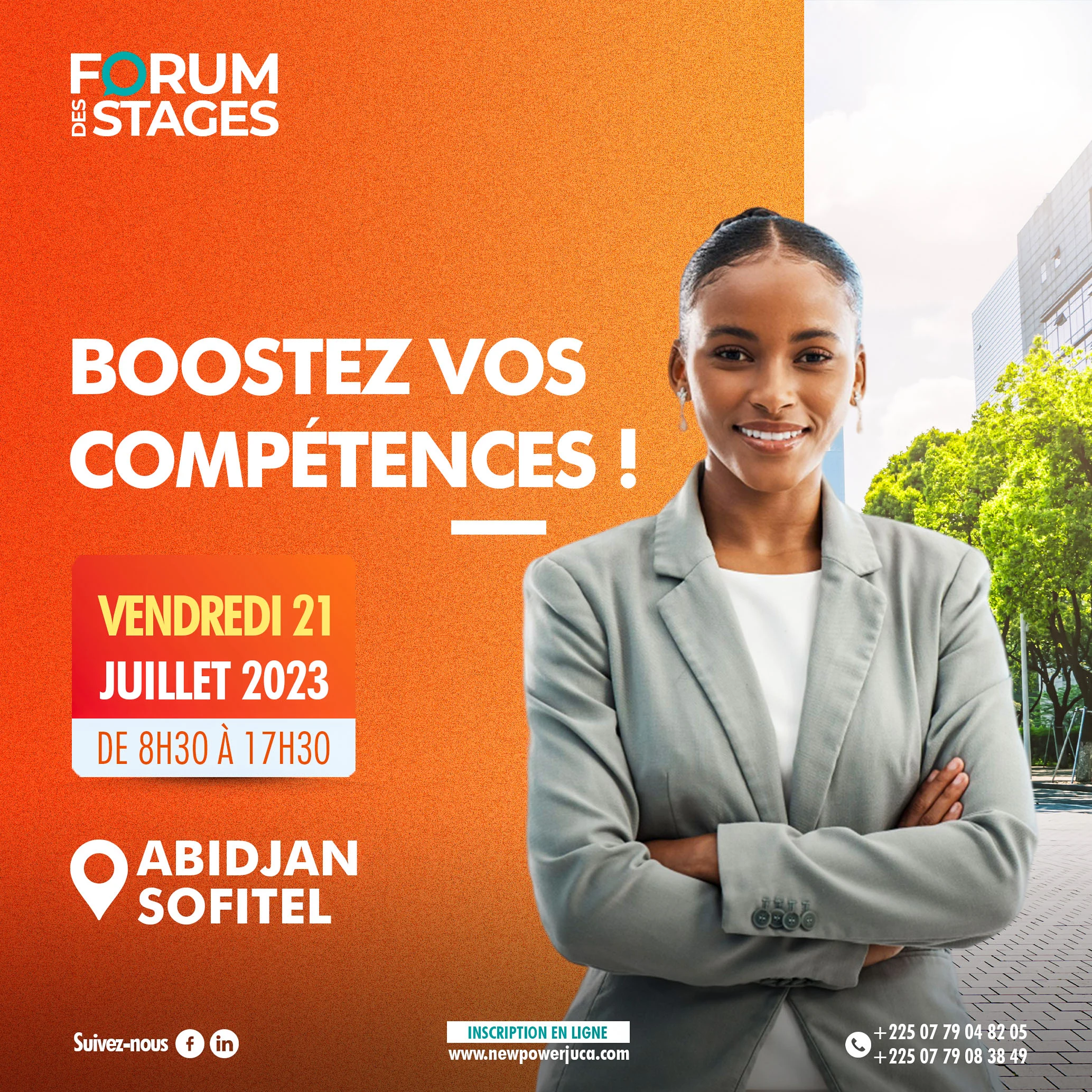 Galerie — Campagne de communication — Forum des Stages et de l’Emploi