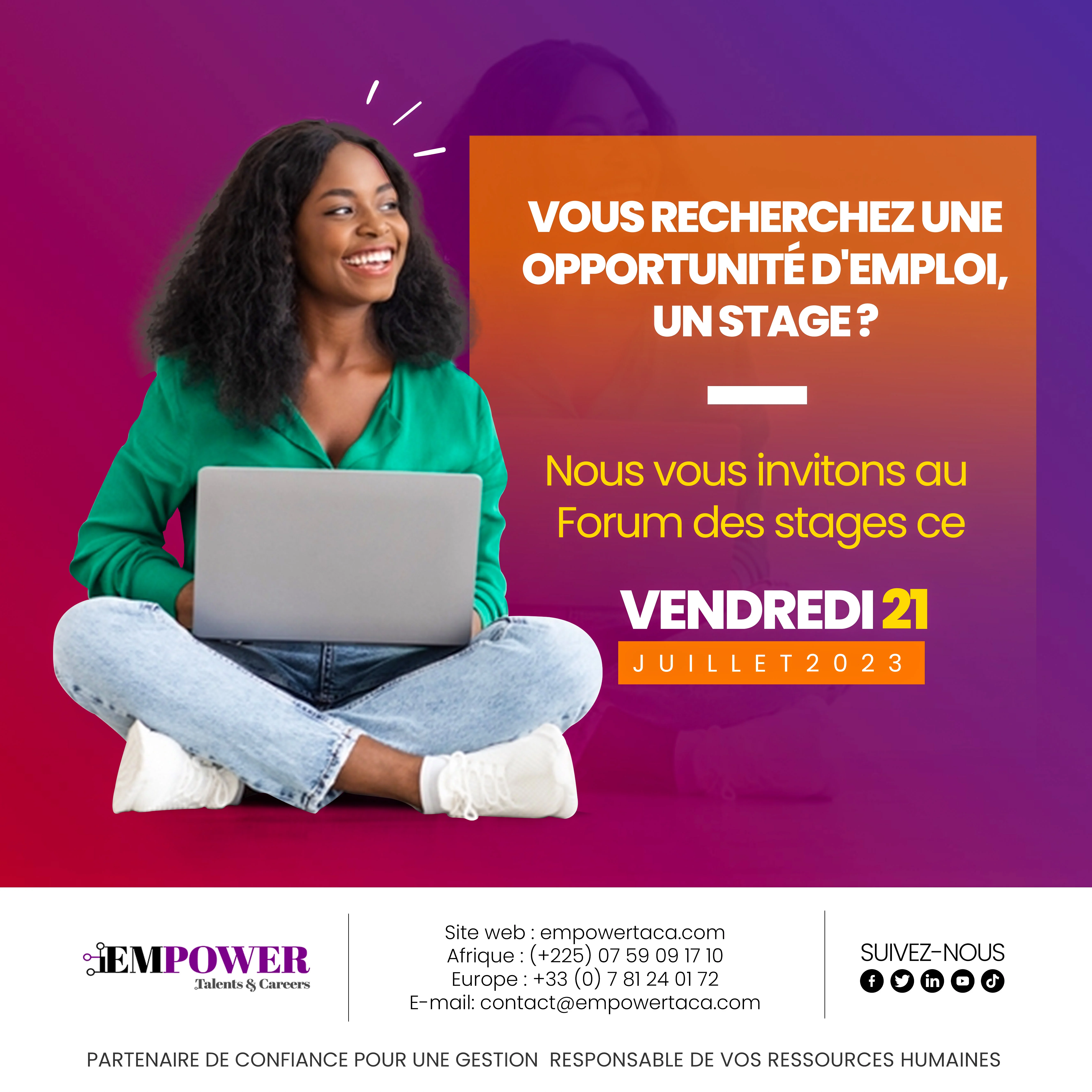 Galerie — Empower Talents & Careers | Stratégie social media & monitoring