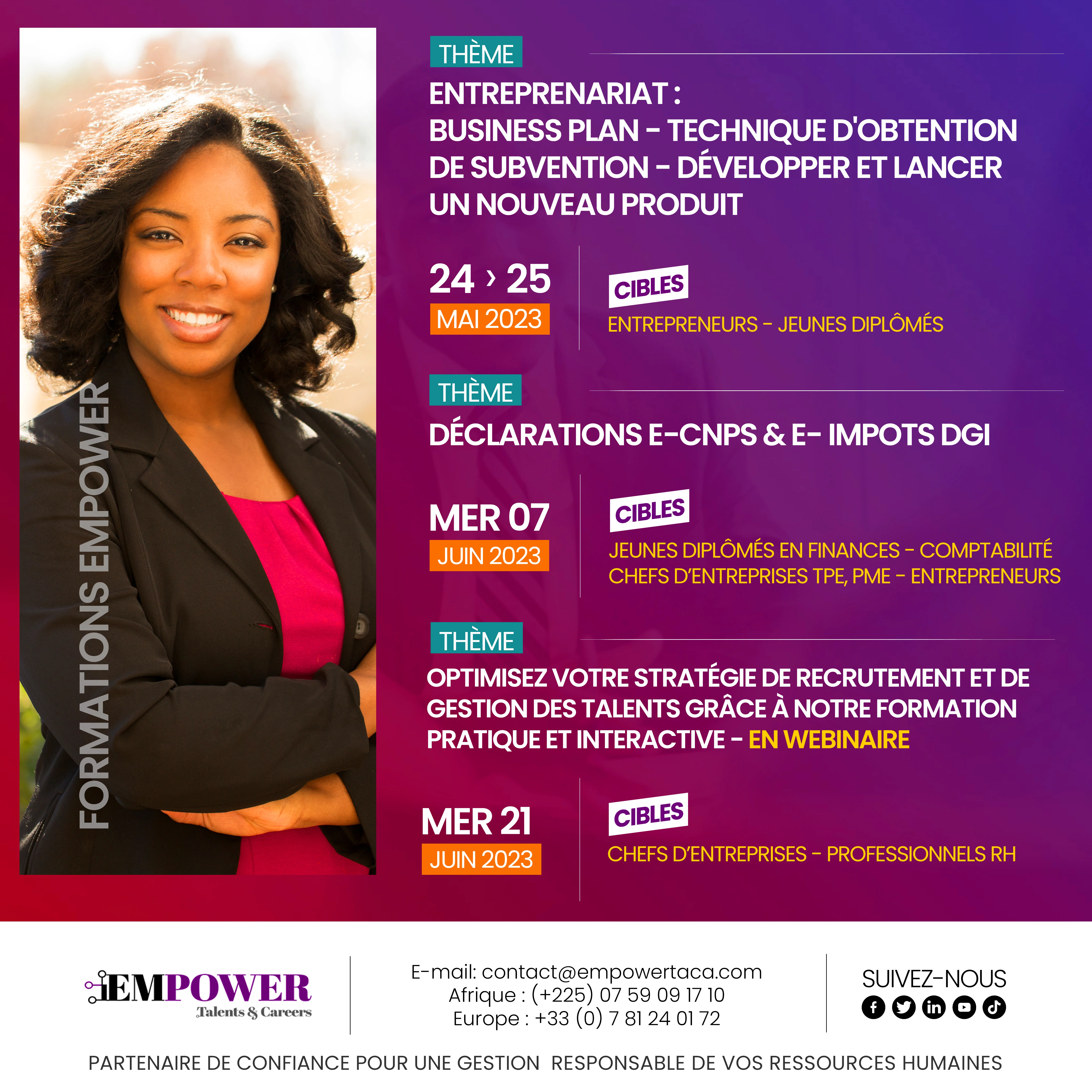 Galerie — Empower Talents & Careers | Stratégie social media & monitoring