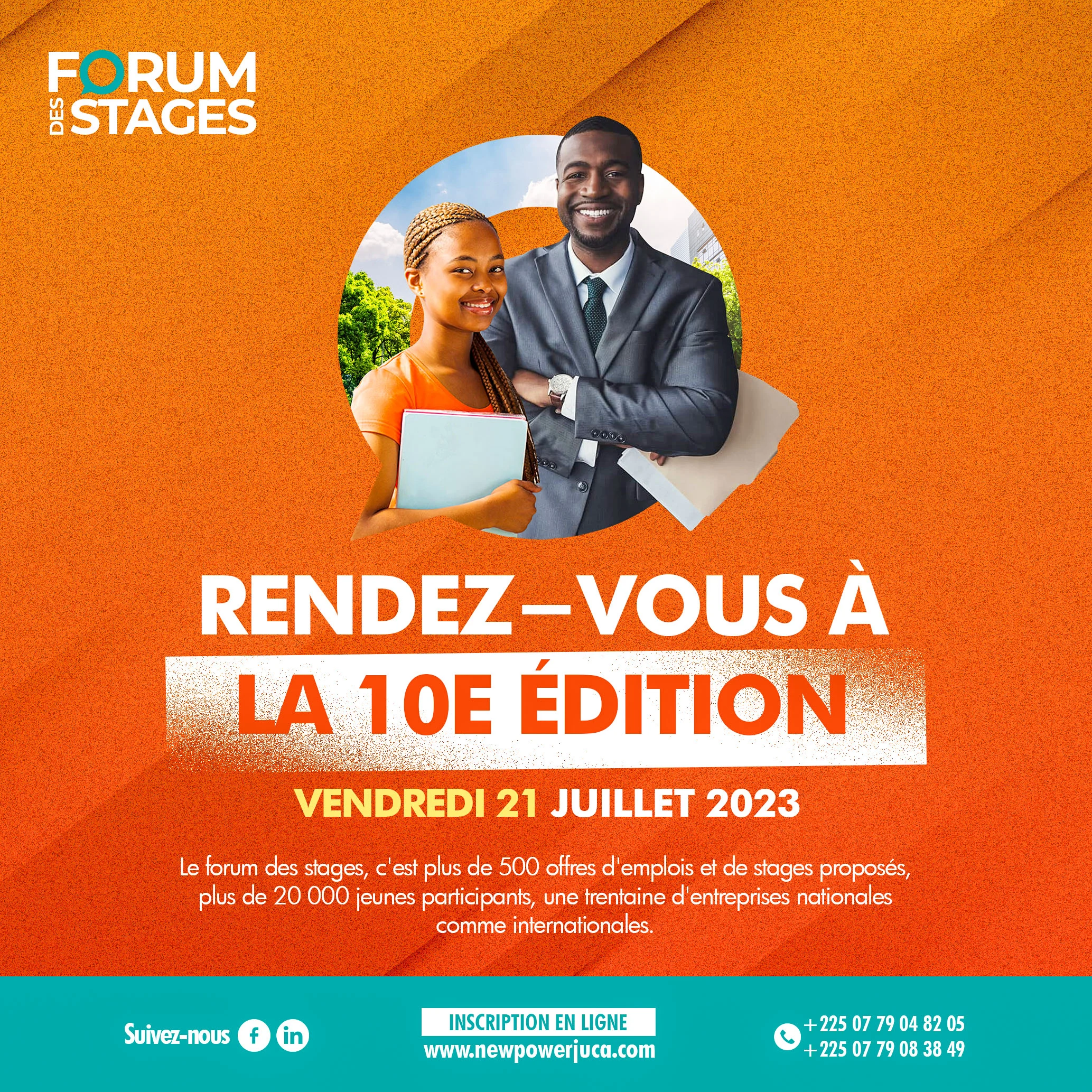 Galerie — Campagne de communication — Forum des Stages et de l’Emploi