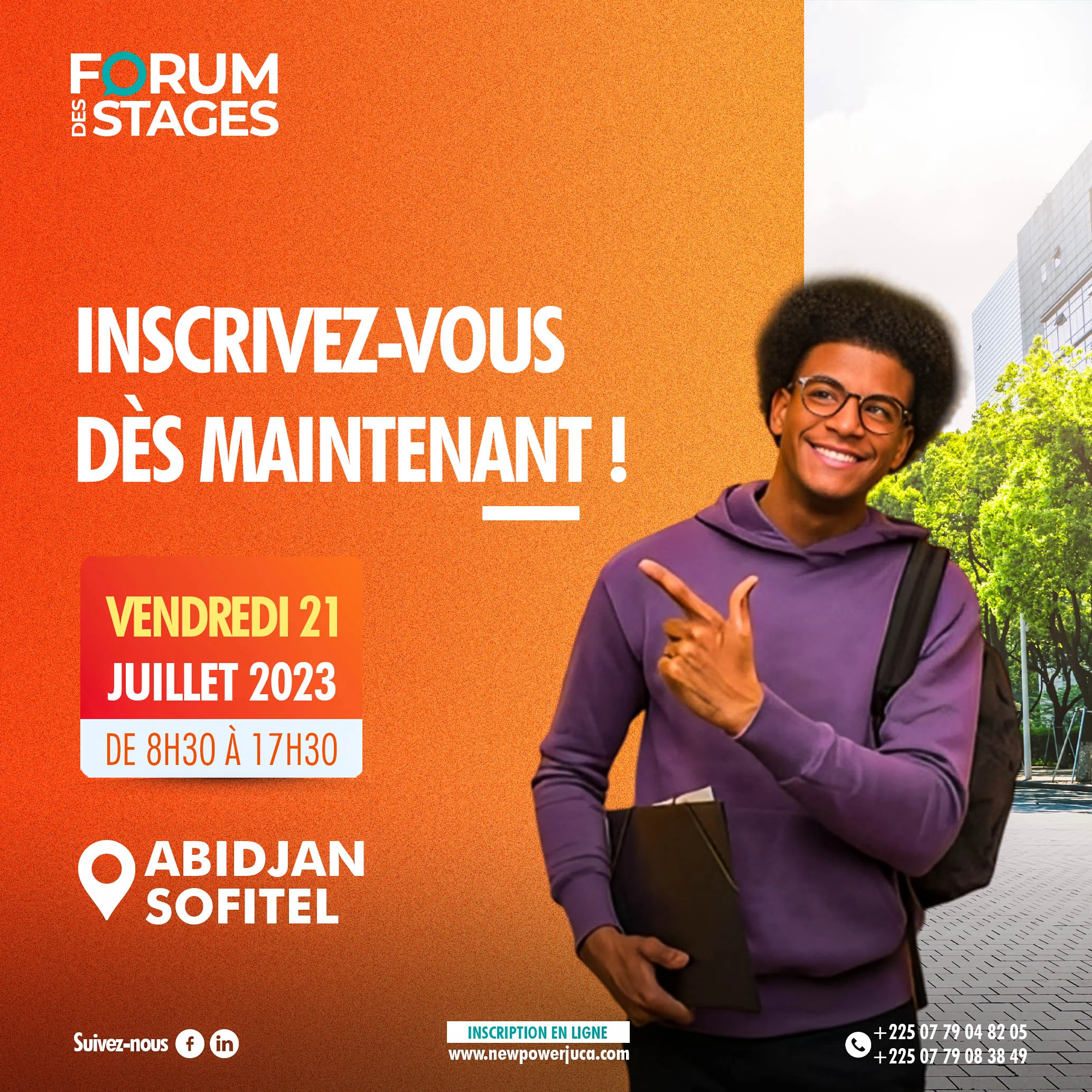 Galerie — Campagne de communication — Forum des Stages et de l’Emploi