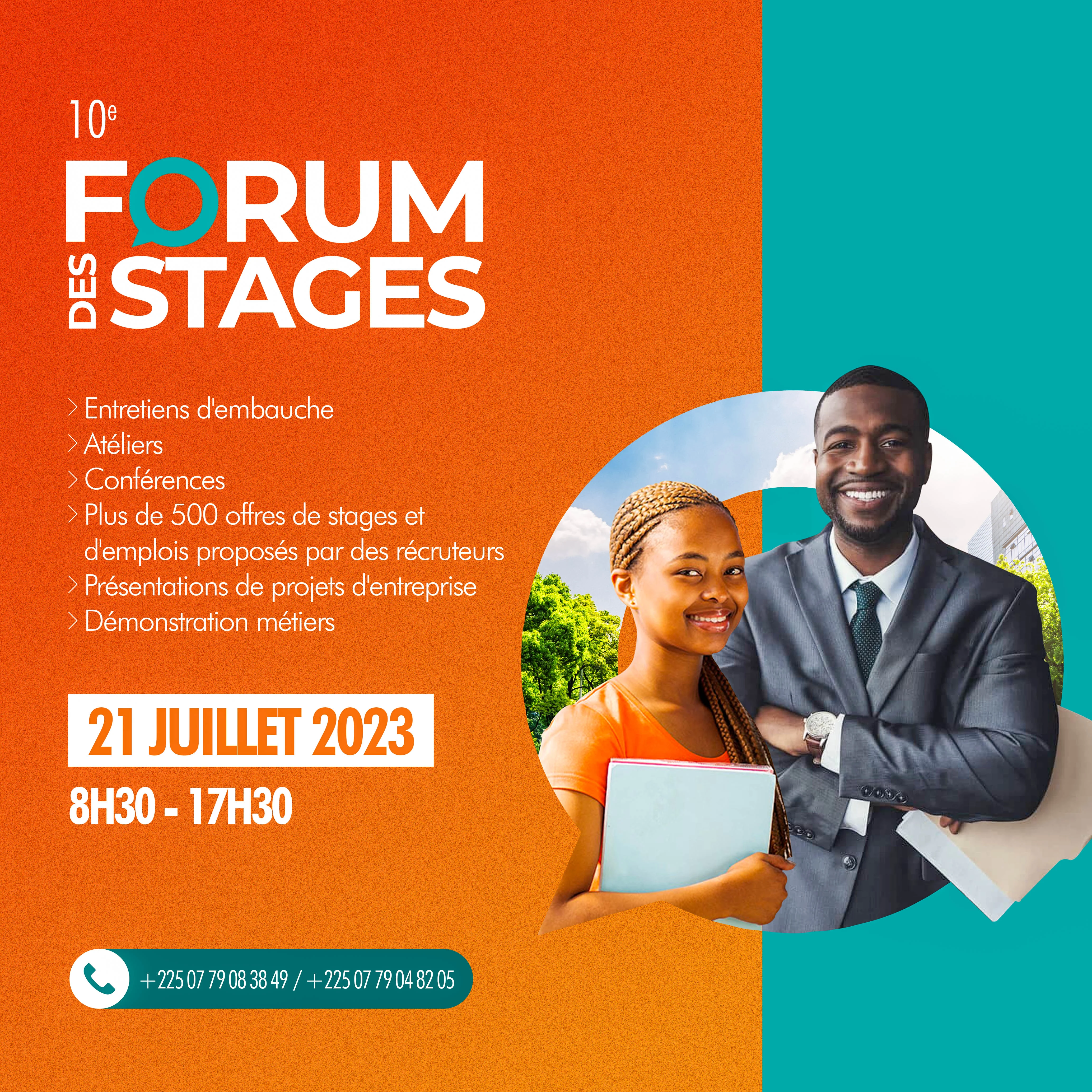 Galerie — Campagne de communication — Forum des Stages et de l’Emploi